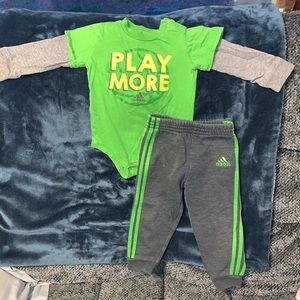 Baby Boy Adidas Matching Set